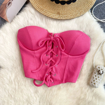 Variant image for Dam Bustier Enfärgad Polyester Klubbplagg-14