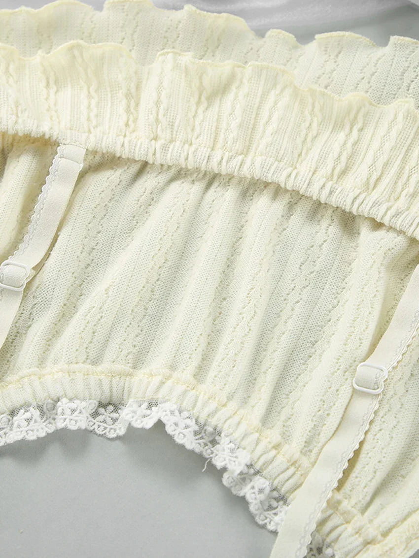 Dam Pyjamas Set Spaghetti Band Polyester Spandex Rayon-4