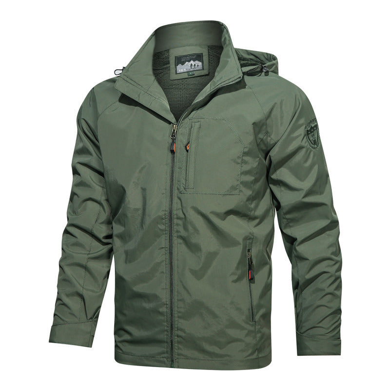 Variant image for Herrjacka Allvädersjacka Vind- och Vattentät Polyester-1