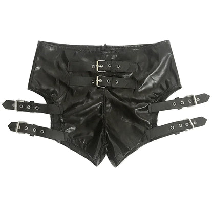 Dam Shorts Slim Fit Monokrom Polyester-6