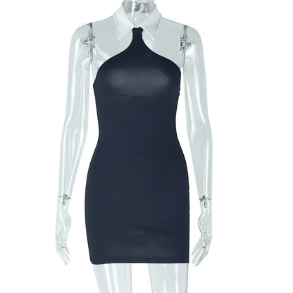 Variant image for Damklänning Mini Elegant Polyester Spandex-1