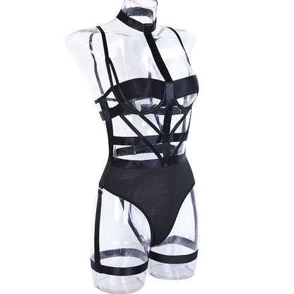 Kvinnors Nattklänning Teddys Monokrom Polyester Spandex-6