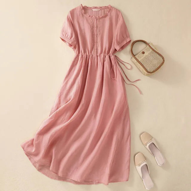 Variant image for Fina Dam Klänningar Klassisk Avslappnad 100% Bomull-2