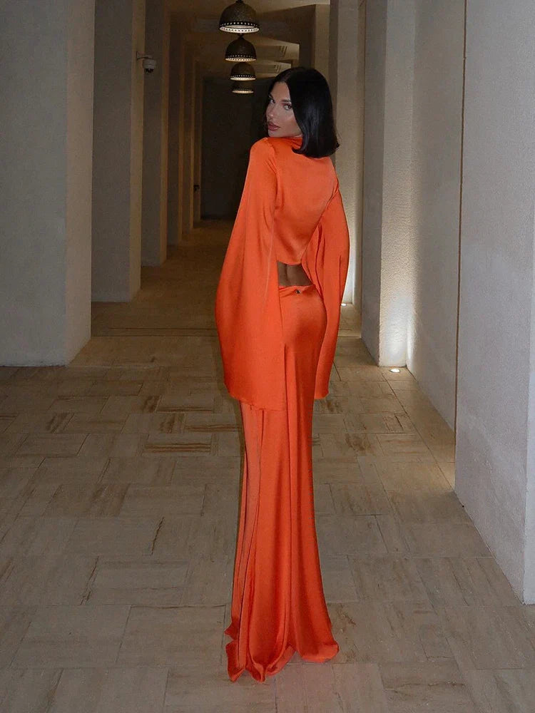 Dam Klänning V-hals Draperad Polyester Spandex-5