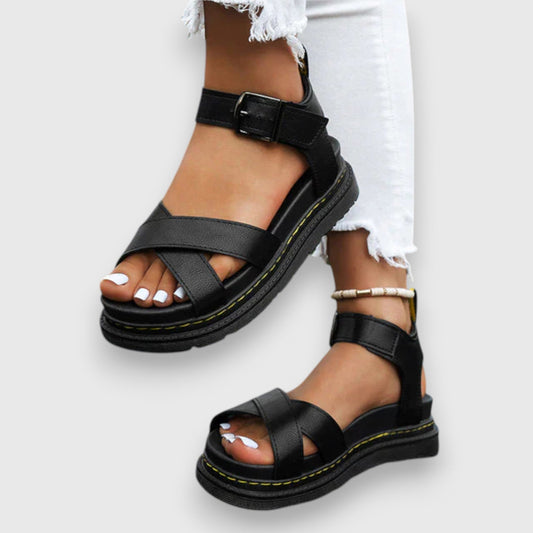 Dam Sandaler Sportiga Ortopedisk Design Syntetmaterial-1