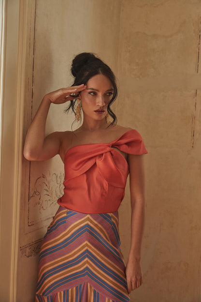 Variant image for Dam Top Omgivande Remmar Smal Passform Stretchig Blandning-1