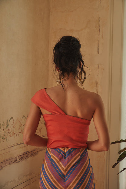 Dam Top Omgivande Remmar Smal Passform Stretchig Blandning-5