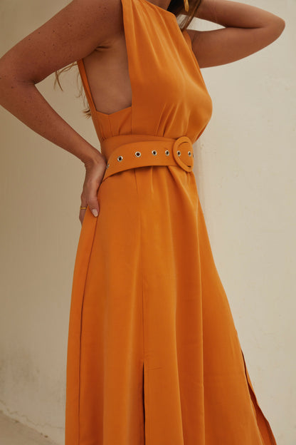 Dam Klänning Minimalistisk Viskos Polyester-3