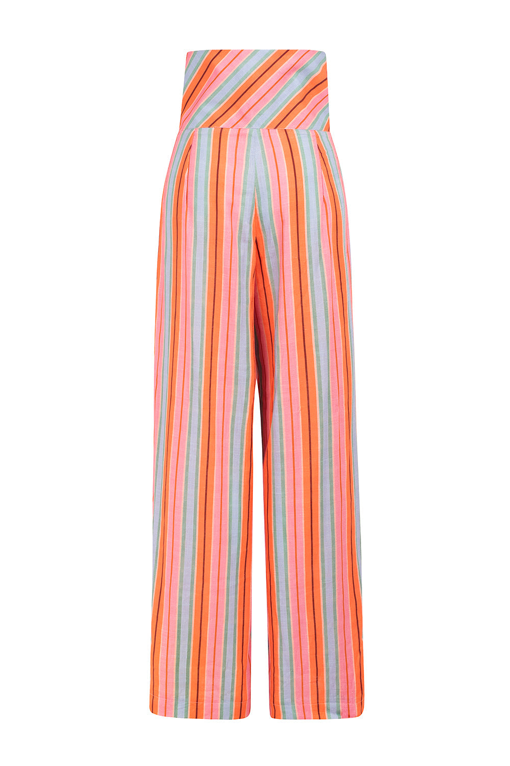 Dam Linnebyxor Avslappnad Viskos-6