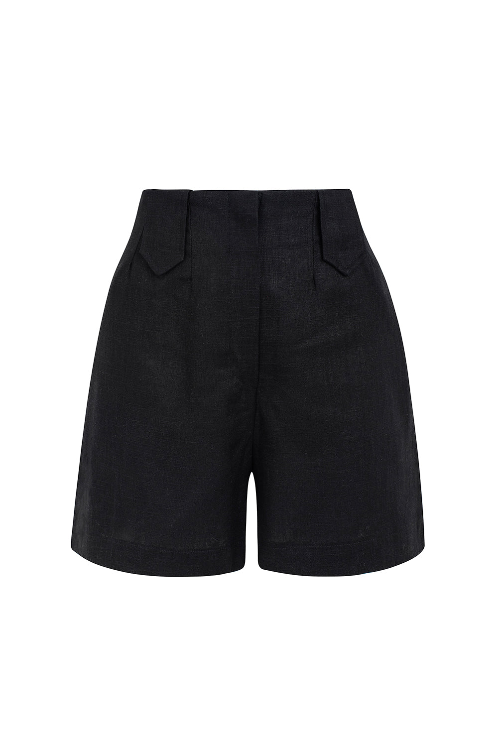 Dam Mini Shorts Hög Midja Lätt Linne-5