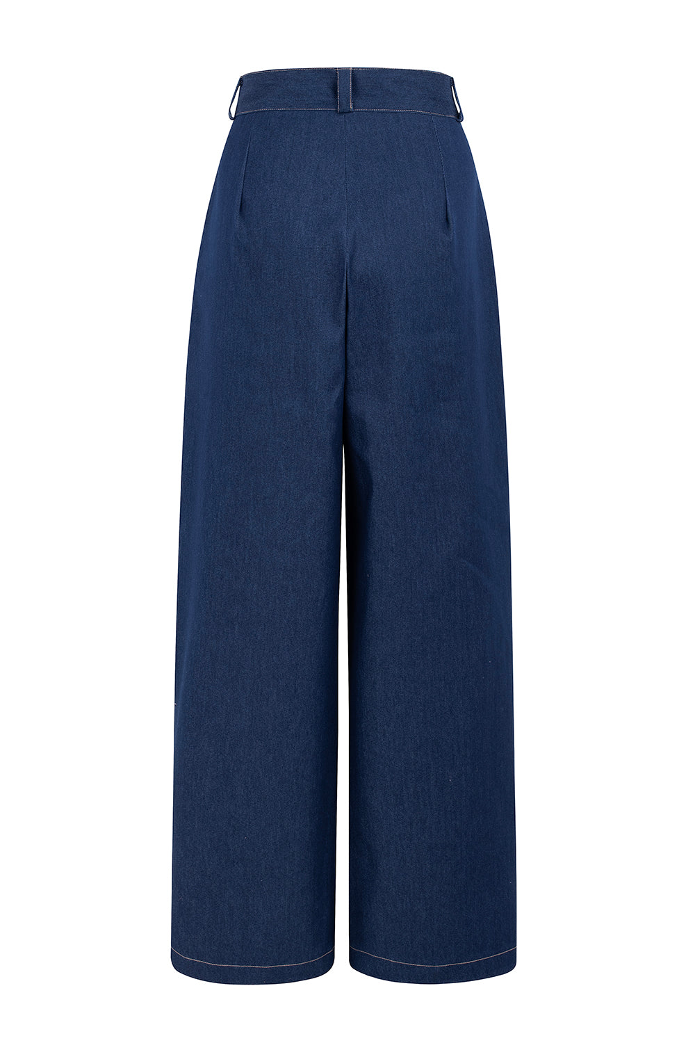 Dam Byxor Avslappnad Denim 95% Bomull 5% Elastan-5