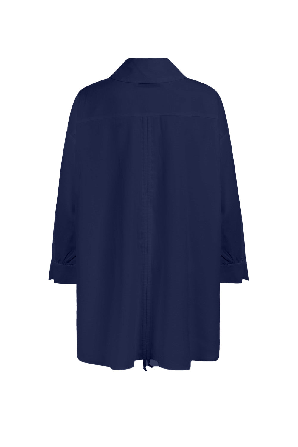 Vit Skjorta Dam Unik Design Bomull 95%-3