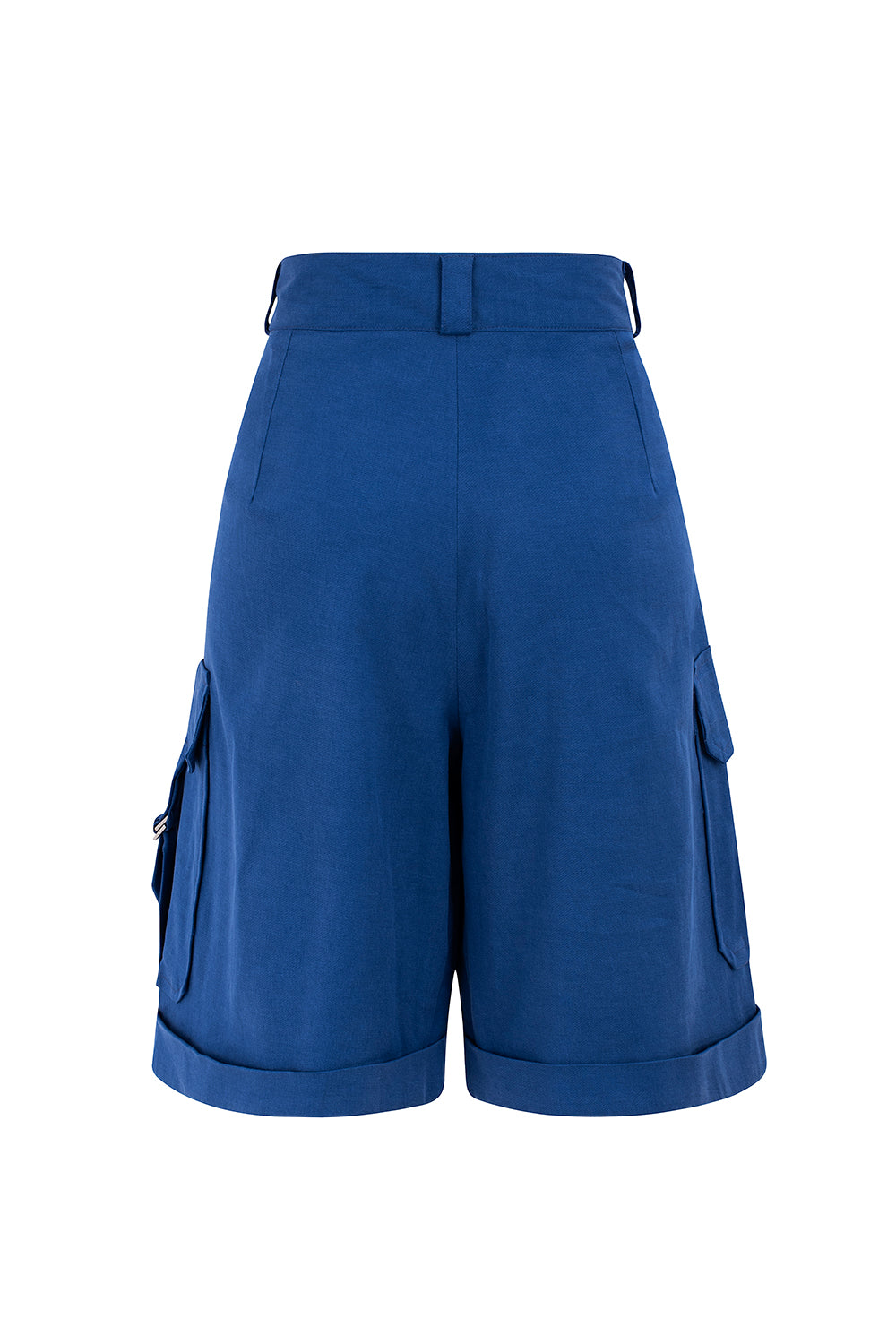 Herr Shorts Militärinspirerade Lyocell och Bomull-5