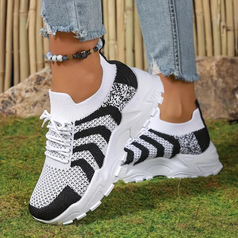 Variant image for Dam Sneakers Sportig Mesh Design Polyester-9