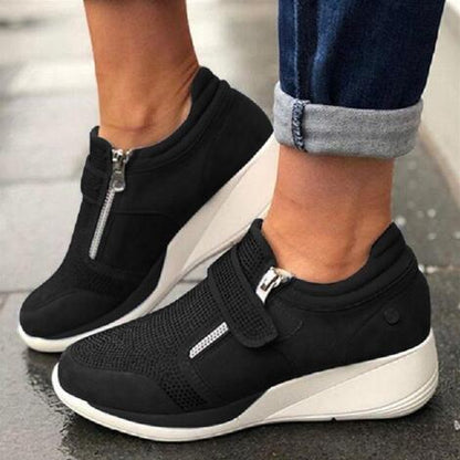 Variant image for Kvinnors Sneakers med Dragkedja Högkvalitativt Syntetmaterial-10