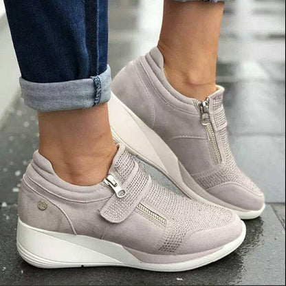 Variant image for Kvinnors Sneakers med Dragkedja Högkvalitativt Syntetmaterial-19