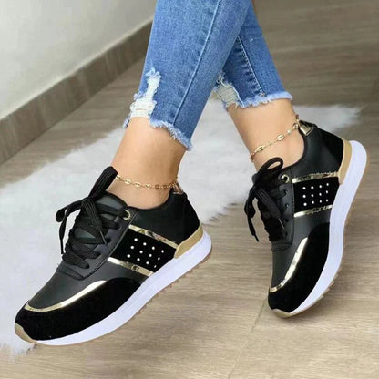 Variant image for Dam Sportskor Trendiga Andningsbara Sneakers-17