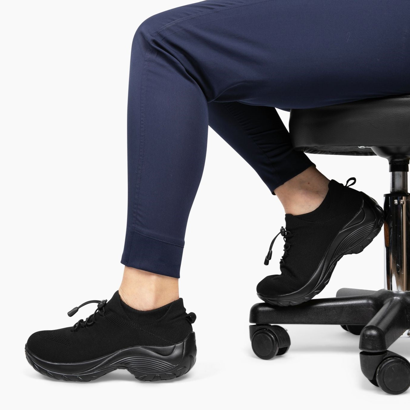 Dam Ortopediska Sulskor Andningsbart Material Ergonomisk Design-3