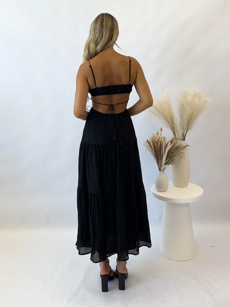 Dam Klänning Tidlös Elegans Polyester Fina Dam Klänningar 5