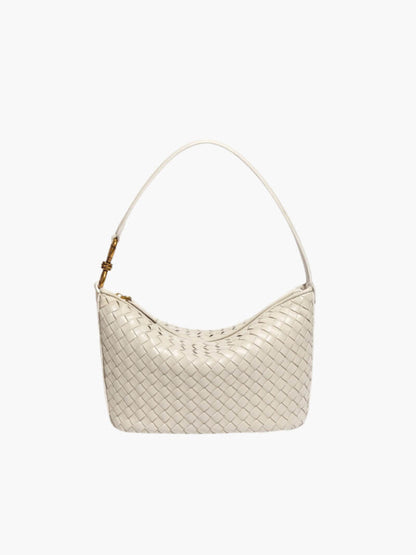 Dam Handväska Hobo Läder Chic Med Rymlig Interiör-4