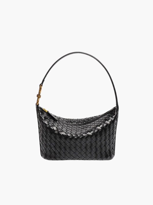 Dam Handväska Hobo Läder Chic Med Rymlig Interiör-1