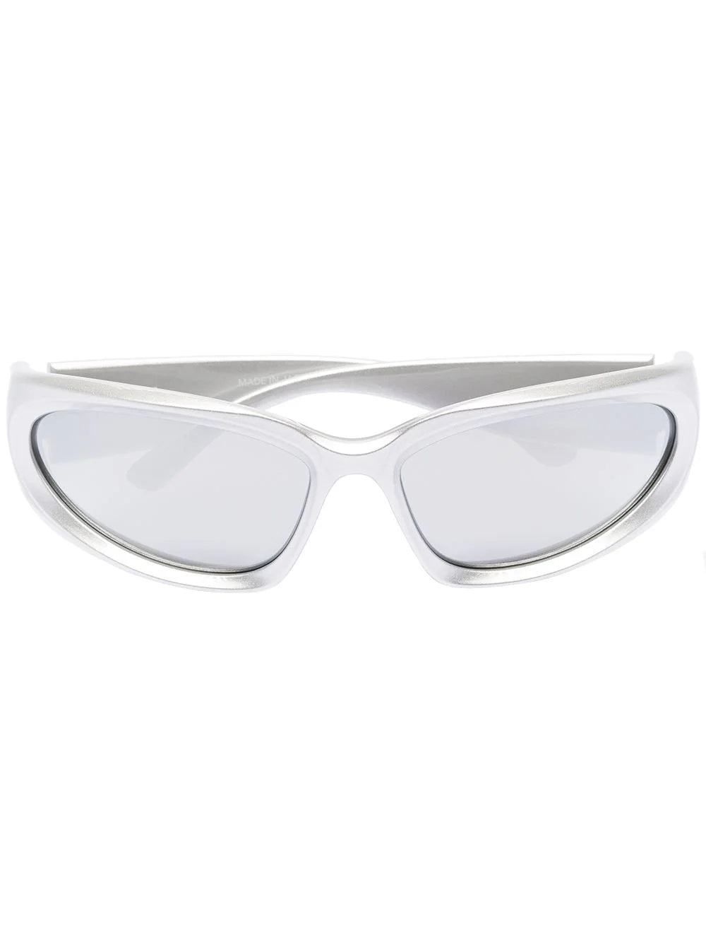 Dam Solglasögon Retro Sportstil Hållbar Plast Metall-4