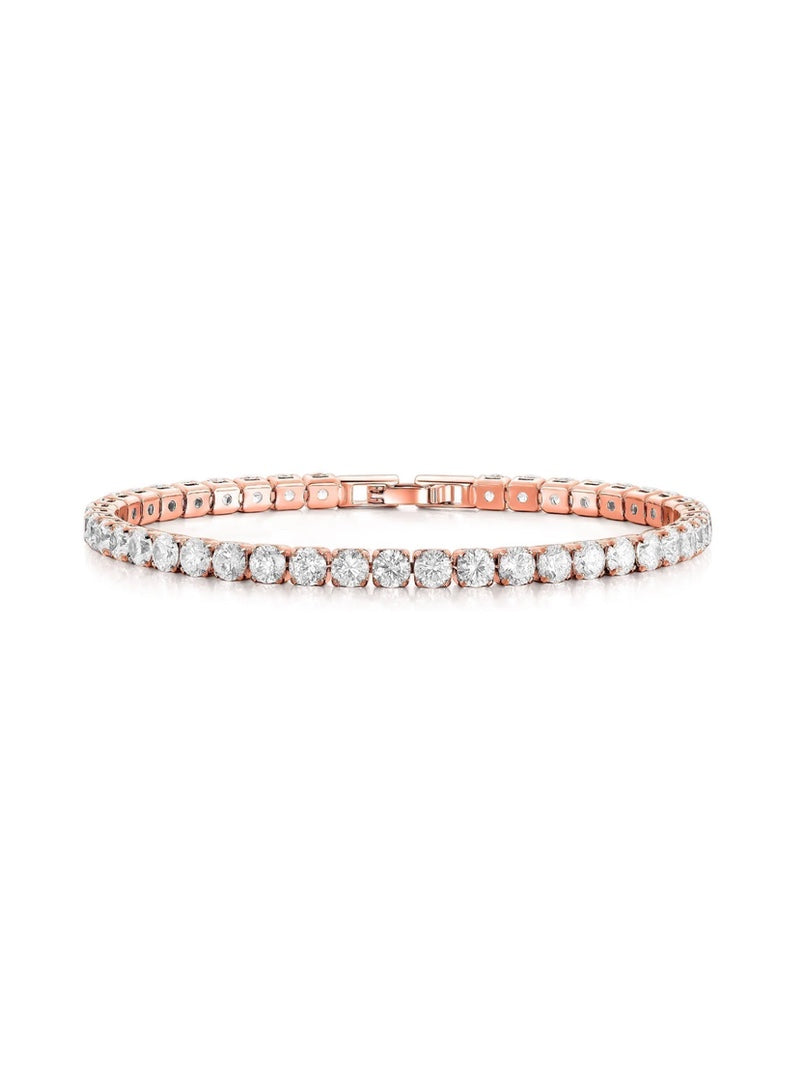 Tennisarmband Elegant Rostfritt Stål Justerbar Längd-6