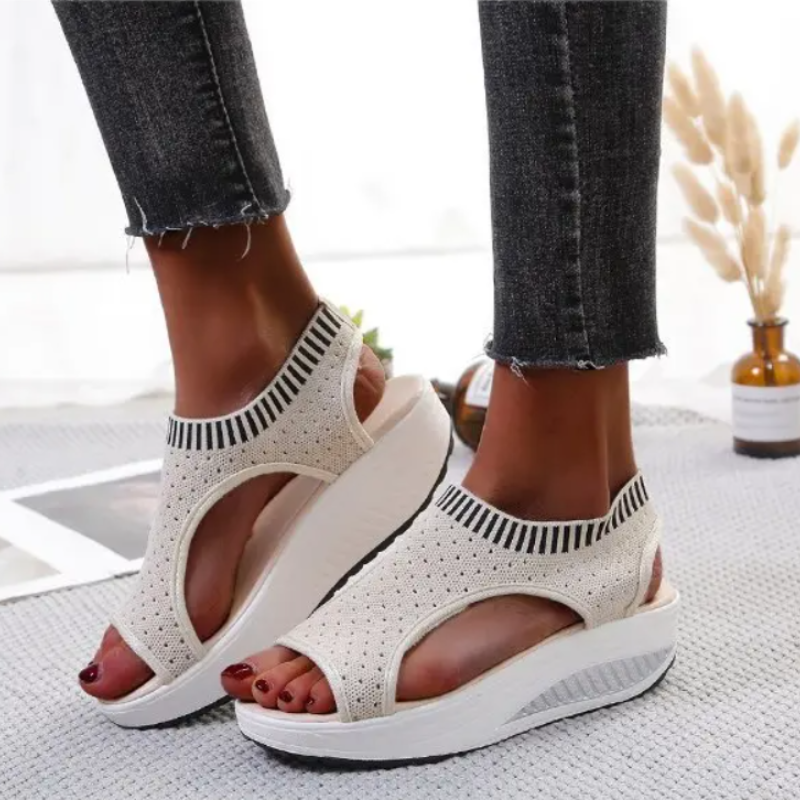 Kvinnors Vandringssandaler Dam Komfort Syntetiskt Material-6