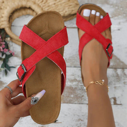 Variant image for Dam Sandaler Komfortabel Gummi Ergonomisk Fotbädd-9