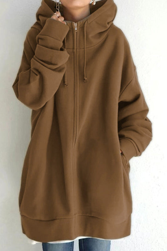 Dam Hoodie Isolerande Polyester och Bomull 1