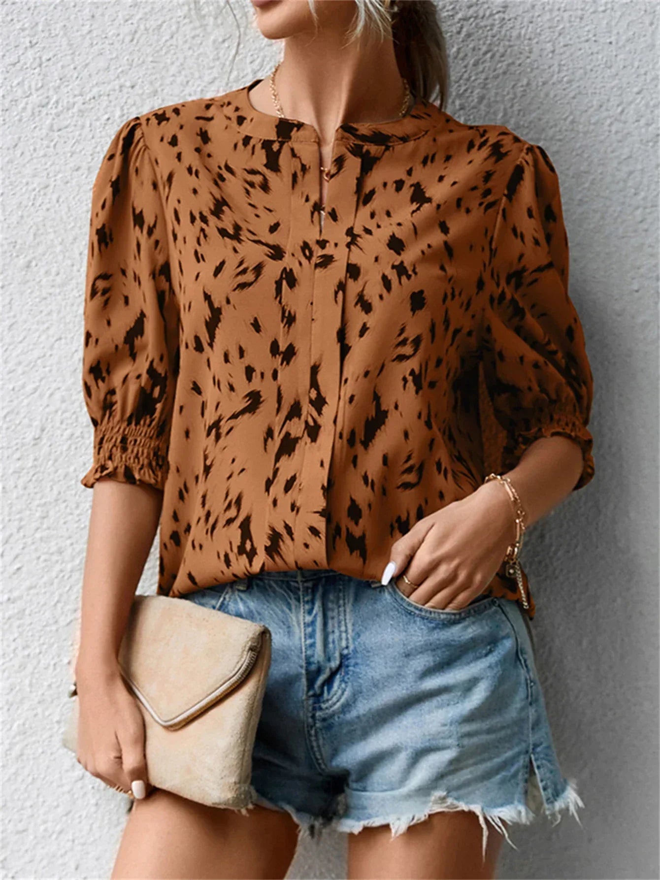 Variant image for Dam Skjorta Klassisk Avslappnad 100% Bomull-9