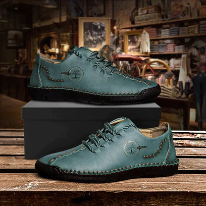 Herrskor Ortopediska Komfort Syntetiska Material-1