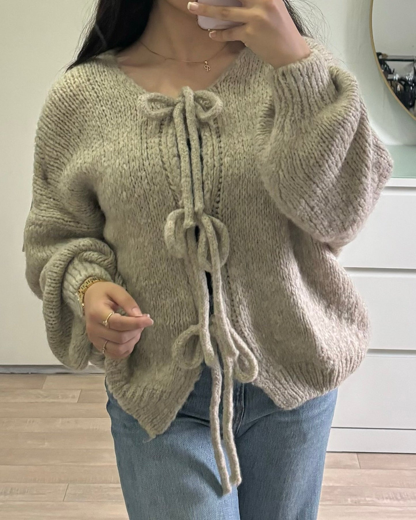 Variant image for Dam Kofta Med Länkbälte Stickad Akryl-7