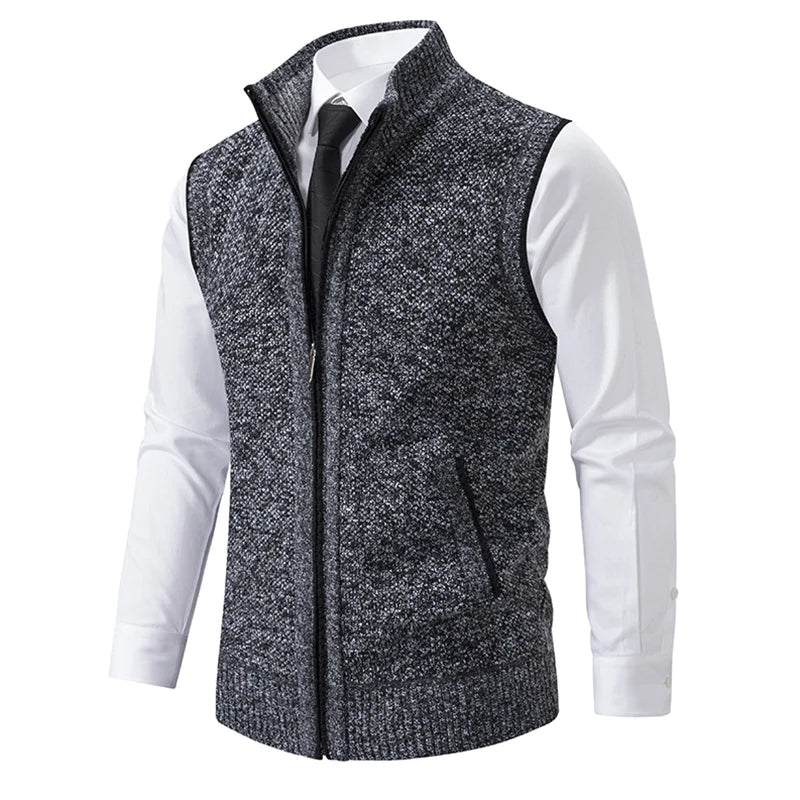 Variant image for Herr Väst Dragkedja Mjuk Polyester Elegant Stil-25