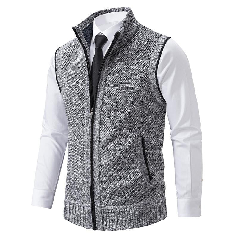Variant image for Herr Väst Dragkedja Mjuk Polyester Elegant Stil-31