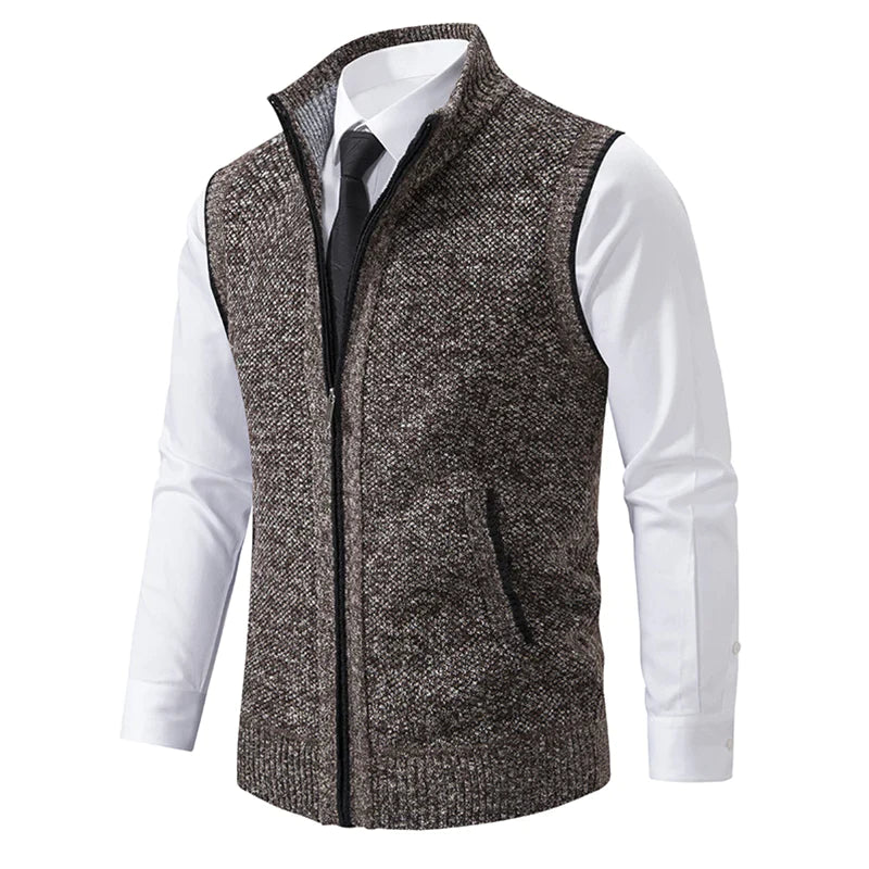 Variant image for Herr Väst Dragkedja Mjuk Polyester Elegant Stil-19