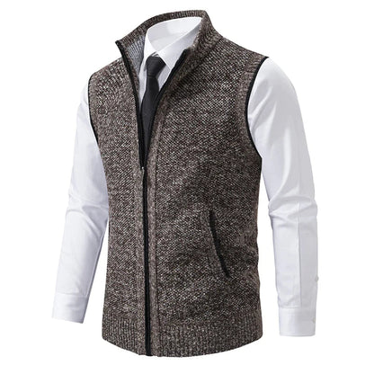 Variant image for Herr Väst Dragkedja Mjuk Polyester Elegant Stil-19
