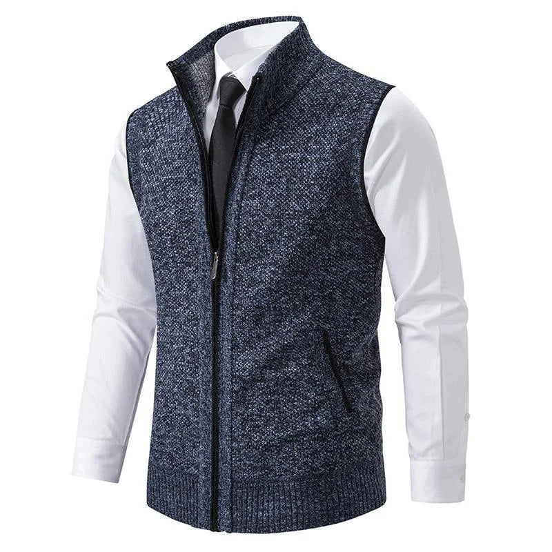 Variant image for Herr Väst Dragkedja Mjuk Polyester Elegant Stil-1