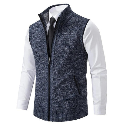 Variant image for Herr Väst Dragkedja Mjuk Polyester Elegant Stil-1