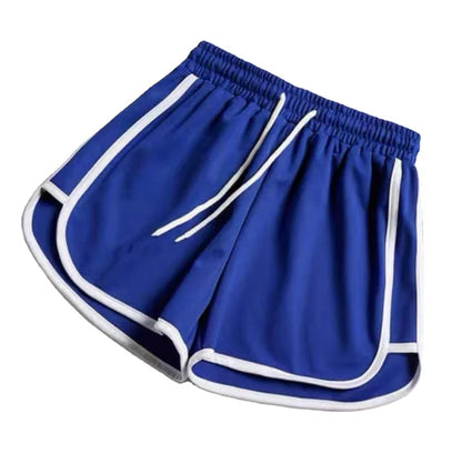 Kvinnors Patrullshorts i Andningsbart Material med Elastisk Midja – Avslappnad Design för Sport och Fritid 11
