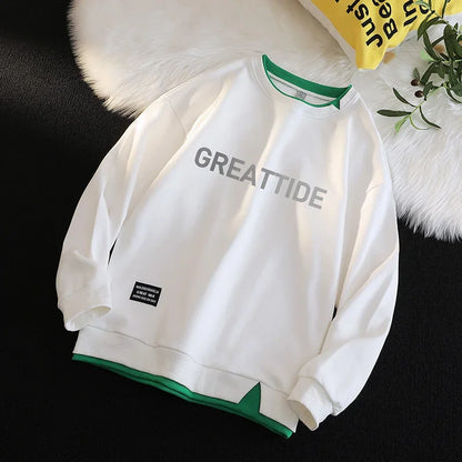 Herr T-Shirt Grafisk Tryck Avslappnad Bomull-5