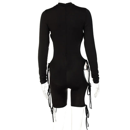 Dam Overall Utskuren Långärmad Polyester 4