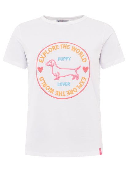 Herr T-shirt Rundhals Avslappnad 100% Bomull-1