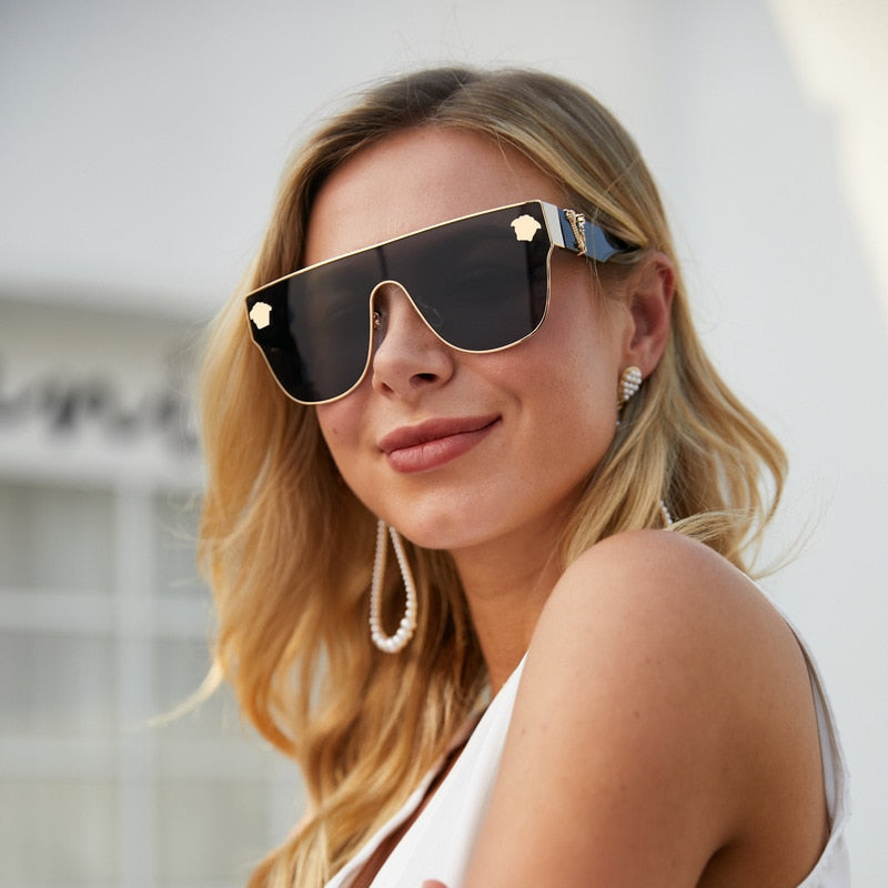 Unisex Solglasögon Sköld Aluminium UV400-3