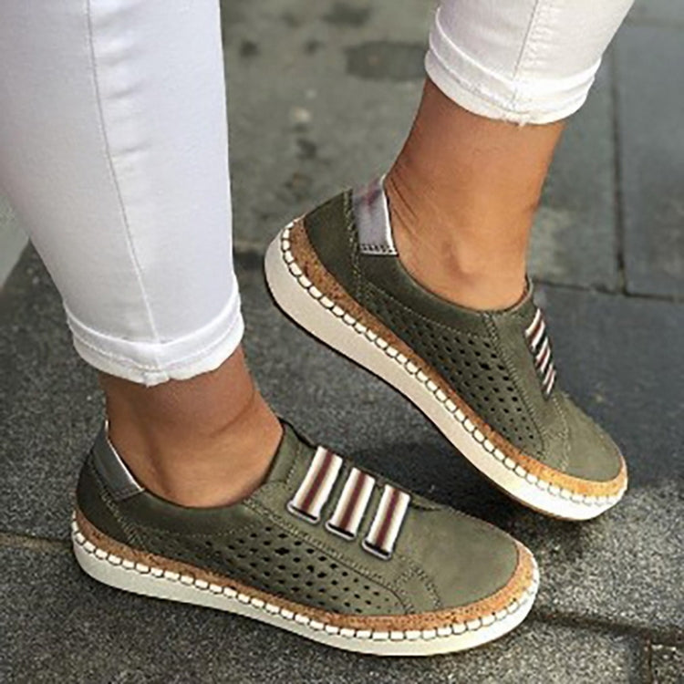 Damen-Ballerinas, atmungsaktives PU, Schuhe für Alltag und Party-3