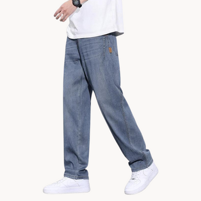Herr Jeans Raka Snitt Stretch Denim-6
