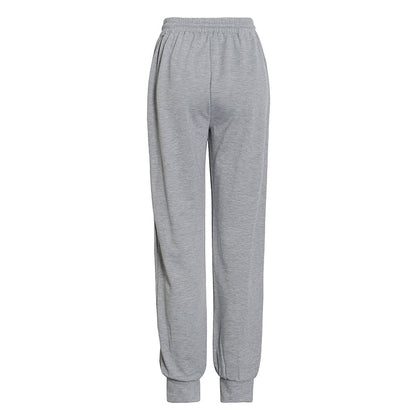 Herr Joggingbyxor Monokrom Polyester Loose Fit-2