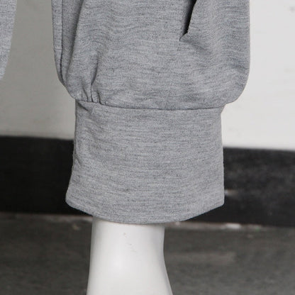 Herr Joggingbyxor Monokrom Polyester Loose Fit-6