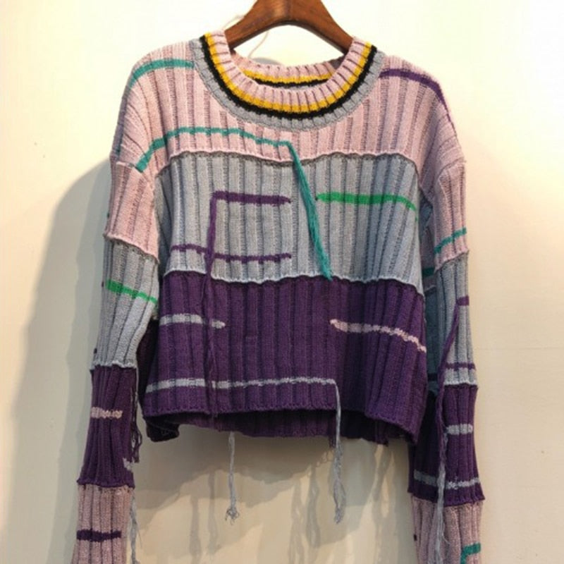 Lång Hoodie Dam Cirkulär Halsringning Mjuk Bomullsblandning-3