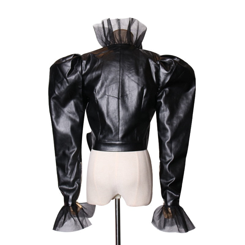 Dam Blazer V-hals Bomullspolyester Elegant Stil för Vardag och Fest 2